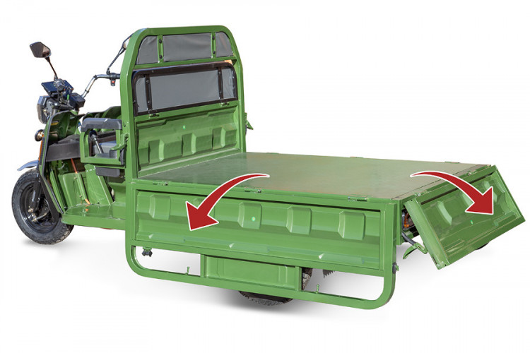 Грузовой электрический трицикл Rutrike Маяк 1500 в Севастополе