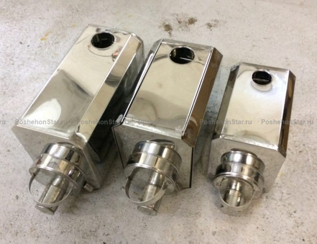 Печь пошехонка Турист 25 л с 3D экранами сталь 0,8мм в Севастополе