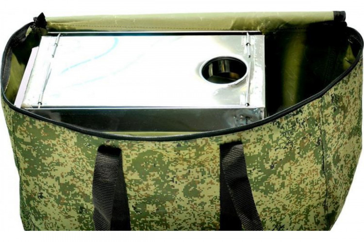 Печь пошехонка Турист 30 л с 3D экранами сталь 0,8мм в Севастополе