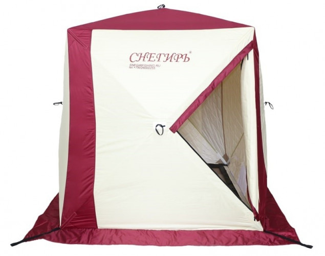 Зимняя палатка для рыбалки Куб Снегирь 3T в Севастополе