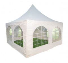 Шатер Пагода Giza Garden 5 х 5 м белый HQ