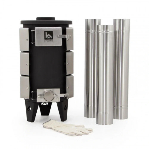 Мультитопливная походная печь Hyggelig LONGHEAT длительного горения в Севастополе