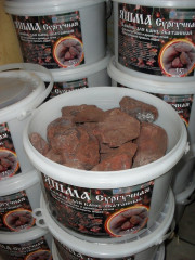 Камни для бани Яшма окатанная 15кг Камни для бани Яшма окатанная 15кг