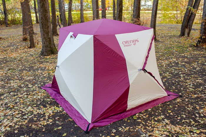 Зимняя палатка для рыбалки Куб Снегирь 4T в Севастополе