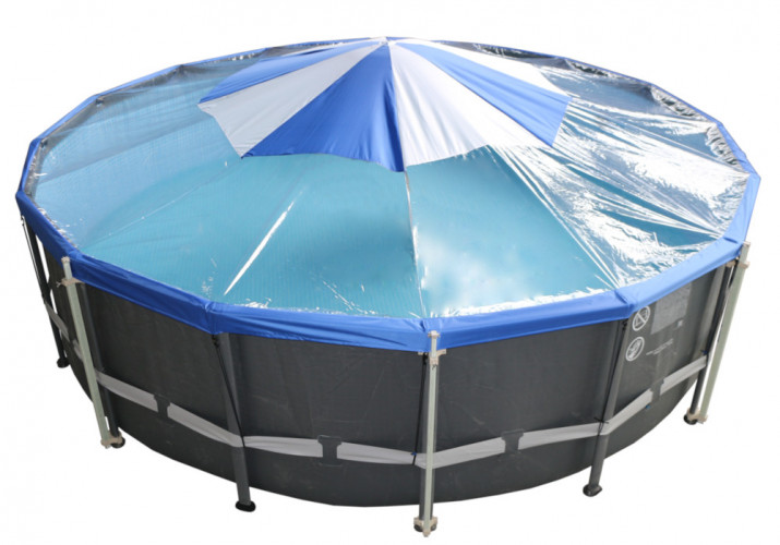 Тент для бассейна Intex/Bestway с надувной подушкой "Фиеста" в Севастополе