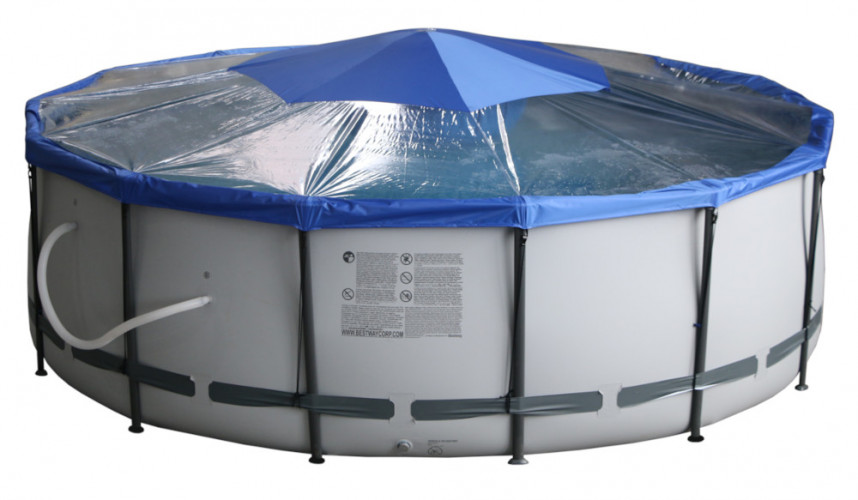 Тент для бассейна Intex/Bestway с надувной подушкой "Фиеста" в Севастополе