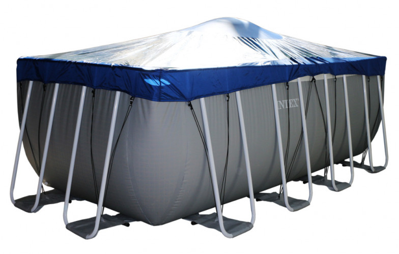 Тент для прямоугольного бассейна Intex/Bestway с надувной подушкой "Фиеста" в Севастополе