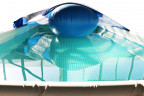 Тент для прямоугольного бассейна Intex/Bestway с надувной подушкой "Фиеста" в Севастополе