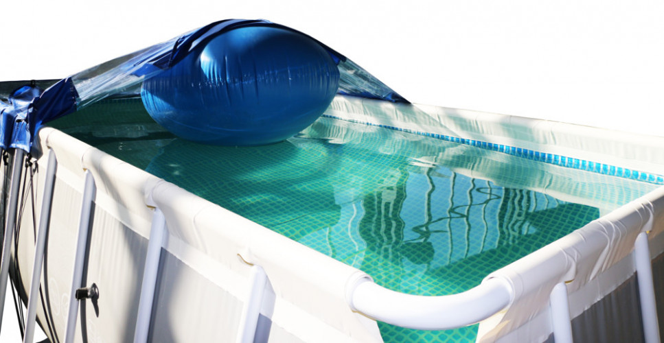 Тент для прямоугольного бассейна Intex/Bestway с надувной подушкой "Фиеста" в Севастополе