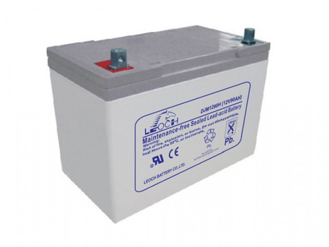 Аккумулятор Leoch DJM1290H (12 В, 90 Ач) в Севастополе