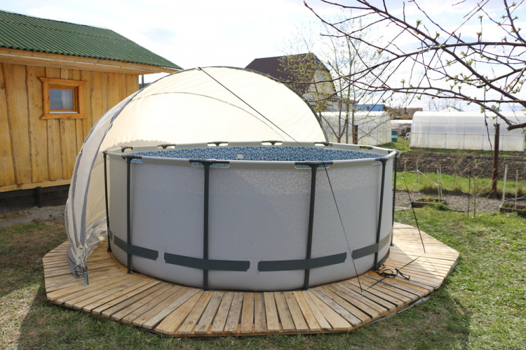 Купол-тент для бассейнов "Фиеста" КОМБИ в Севастополе