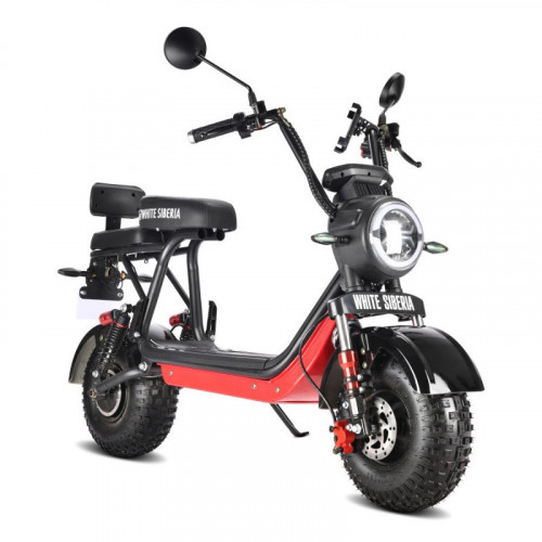 Электроскутер WHITE SIBERIA MINI R 2.0 1200W в Севастополе