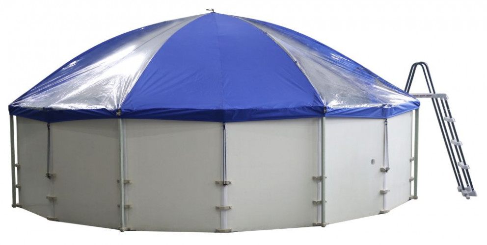 Подъемный тент-навес для бассейна "Фиеста" в Севастополе