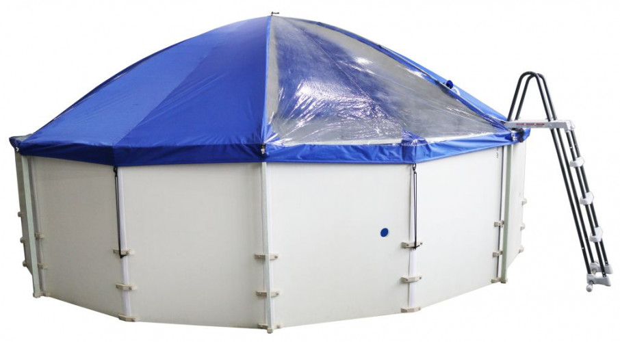 Подъемный тент-навес для бассейна "Фиеста" в Севастополе