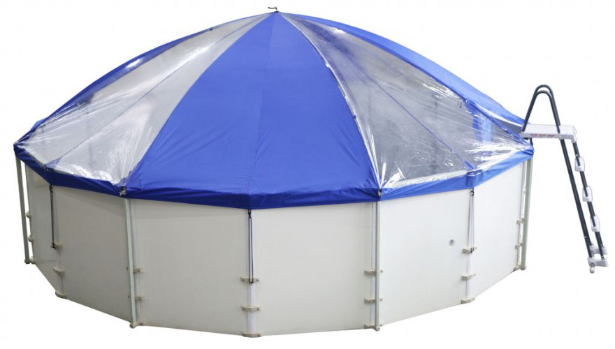 Подъемный тент-навес для бассейна "Фиеста" в Севастополе