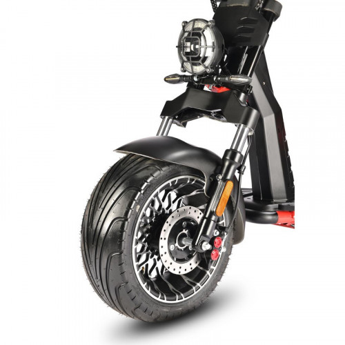 Электроскутер WHITE SIBERIA PRO BLACK EDITION 5000W в Севастополе