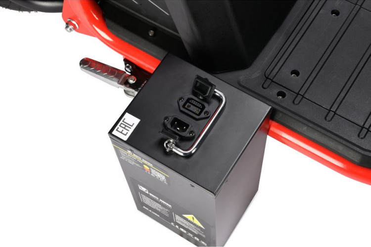 Электроскутер WHITE SIBERIA PRO BLACK EDITION 5000W в Севастополе