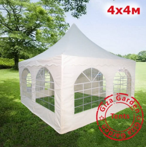 Шатер Пагода Giza Garden 4 х 4 м белый в Севастополе