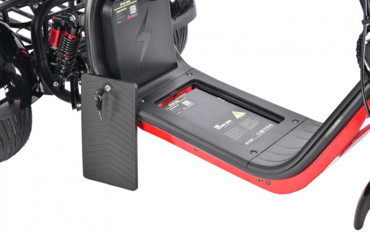 Электроскутер White Siberia PRO TRIKE 3000W в Севастополе