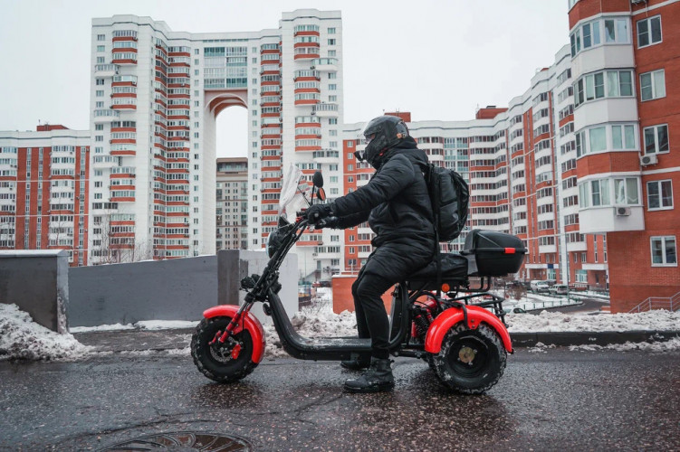 Электроскутер White Siberia PRO TRIKE 3000W в Севастополе