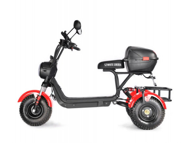 Электроскутер White Siberia TRIKE MINI 1500W в Севастополе