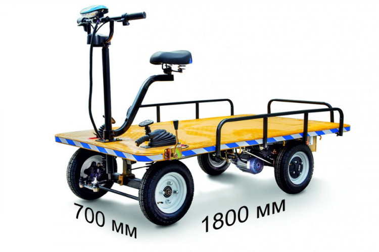 Грузовая электрическая тележка RuTrike СКЛАД 1800 в Севастополе