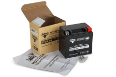 Аккумулятор стартерный для мототехники Rutrike YTX5L-BS (12V/5Ah)