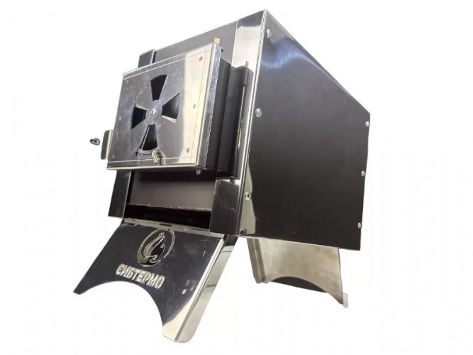 Печь дровяная Сибирка средняя из нержавейки в Севастополе