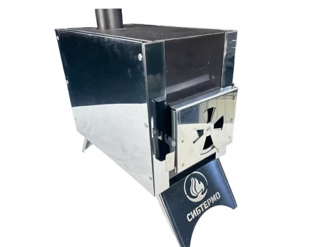 Печь дровяная Сибирка средняя из нержавейки в Севастополе