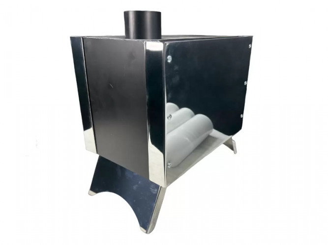 Печь дровяная Сибирка средняя из нержавейки в Севастополе