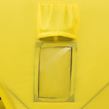 Палатка для рыбалки Helios Куб 1,5х1,5 желто/серый в Севастополе