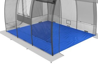 Пол из тарпаулина для палатки бани МОРЖ МАХ-МОРЖ Шатёр в Севастополе