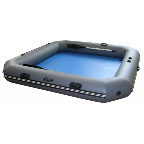 Надувной плот-палатка Polar bird Raft 260+слани стеклокомпозит в Севастополе
