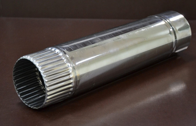 Сегмент трубы дымохода 90 мм. в Севастополе