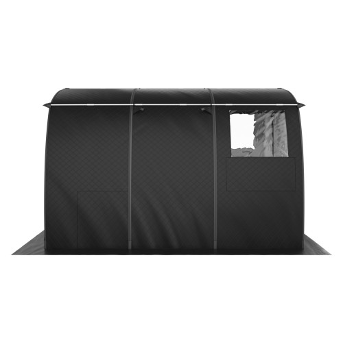 Мобильная баня-палатка МОРЖ Max (Черный) в Севастополе