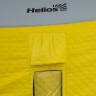 Палатка для рыбалки Helios утепл. Куб 1,8х1,8 желтый/серый в Севастополе