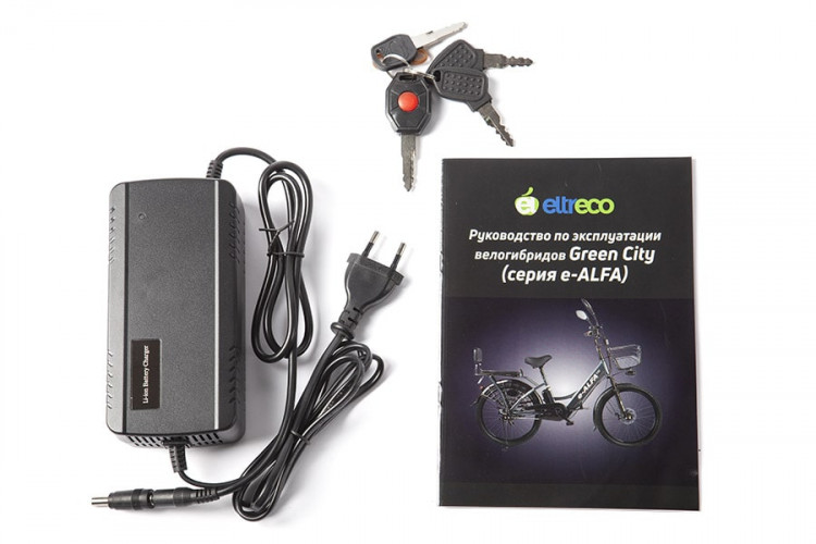 Электровелосипед Green City e-ALFA NEW для курьеров в Севастополе
