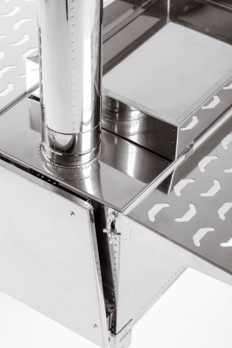 Печь-камин Инвент ПРО Средняя в Севастополе