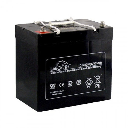 Аккумулятор Leoch DJM1255 AMG (12 В, 55 Ач) в Севастополе
