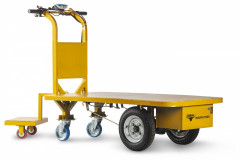 Грузовая электрическая тележка RuTrike Плита 1500 Грузовая электрическая тележка RuTrike Плита 1500