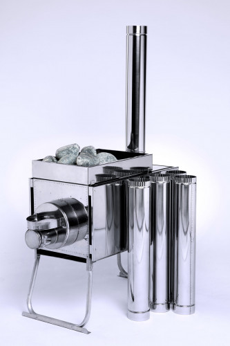 Печь Инвент Экономка средняя со стац. экранами в сумке в Севастополе