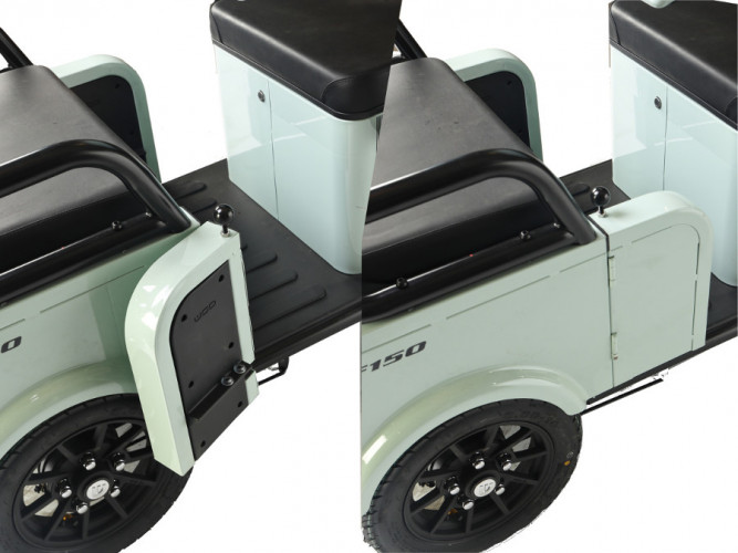 Пассажирский электротрицикл Wanshida LC-F150 в Севастополе