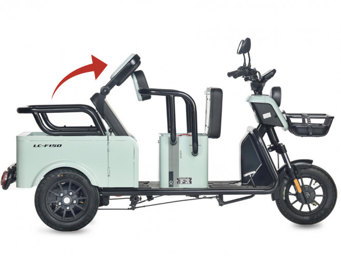Пассажирский электротрицикл Wanshida LC-F150 в Севастополе