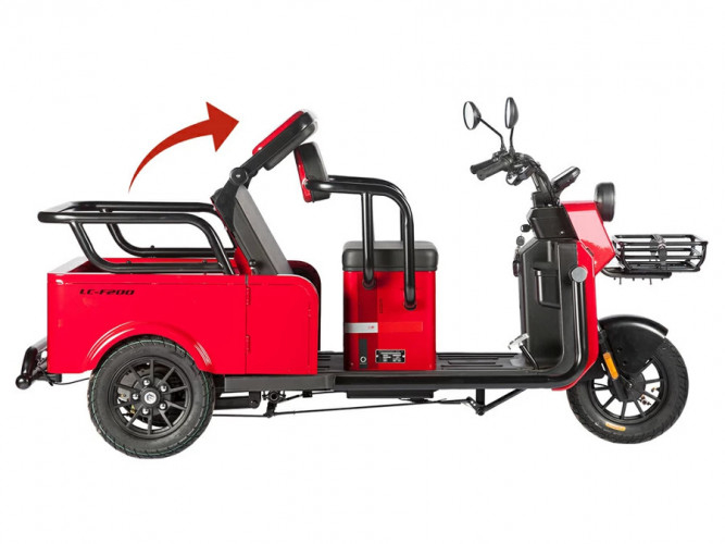 Пассажирский электротрицикл Wanshida LC-F200 в Севастополе