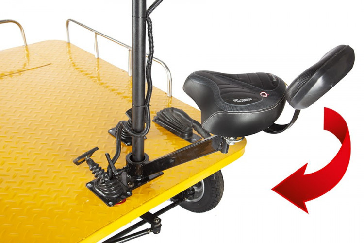 Грузовая электрическая тележка RuTrike СКЛАД 1500 NEW в Севастополе