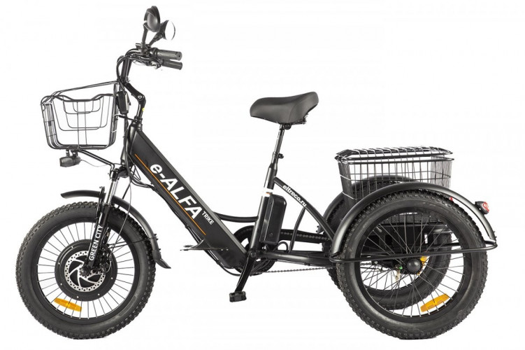 Электрофэтбайк Eltreco Green City e-ALFA Trike в Севастополе