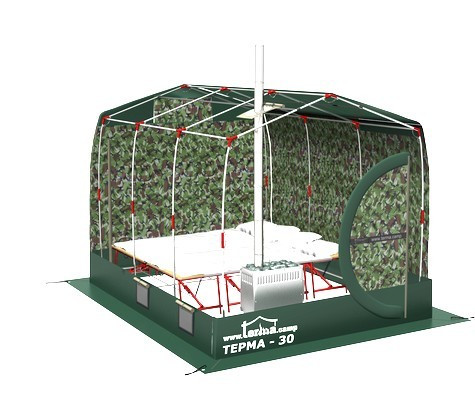 Зимняя палатка Терма-32 в Севастополе