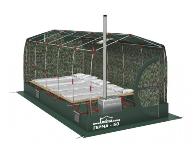 Зимняя палатка Терма-52 в Севастополе