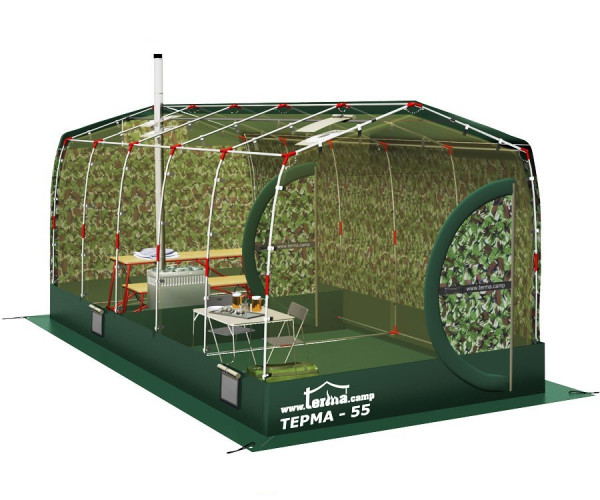 Зимняя палатка Терма-55 в Севастополе