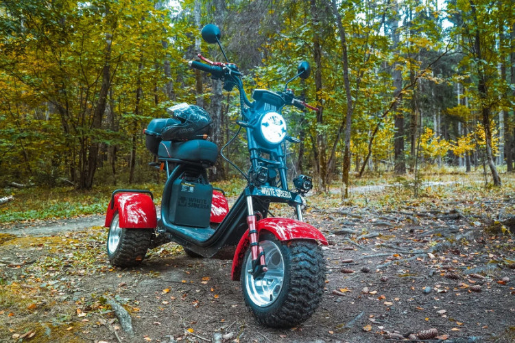 Электроскутер White Siberia IKRA 5000W в Севастополе